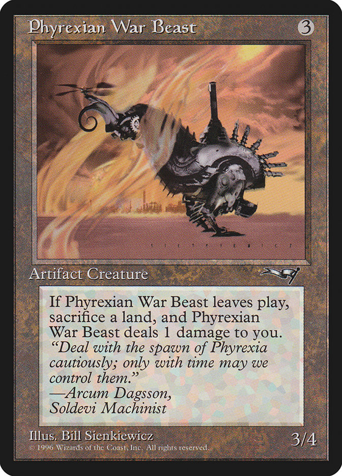 image Phyrexian War Beast