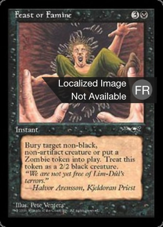 image Festin ou famine