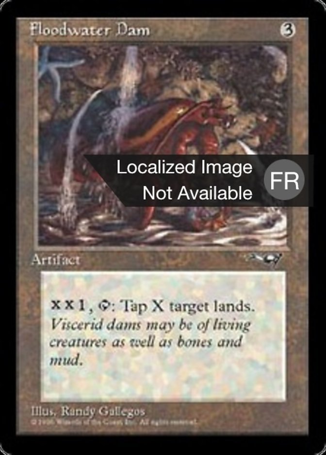 image Barrage de retenue