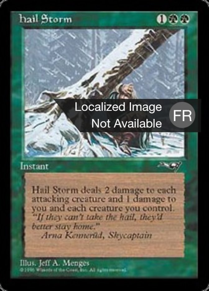 image Orage de grêle