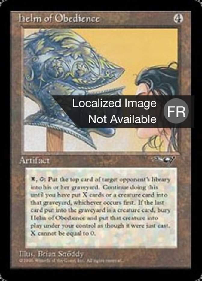 image Heaume d'obéissance