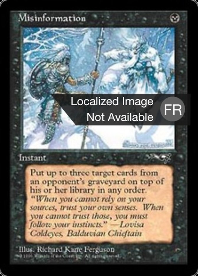 image Désinformation