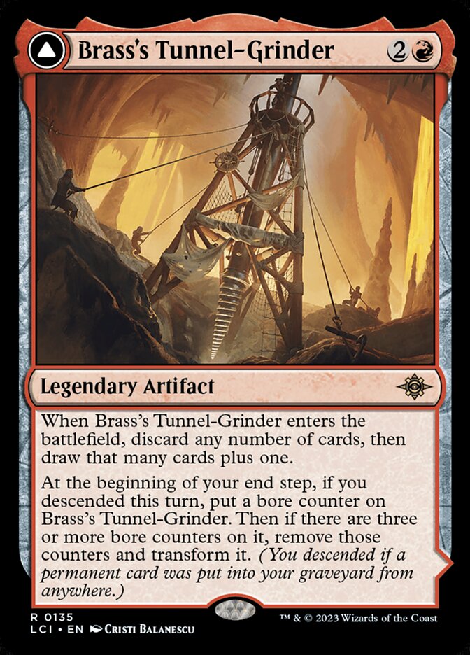 image Brass's Tunnel-Grinder // Tecutlan, the Searing Rift