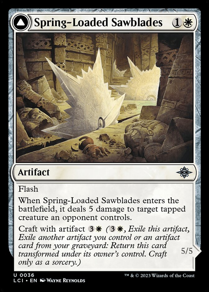 image Spring-Loaded Sawblades // Bladewheel Chariot