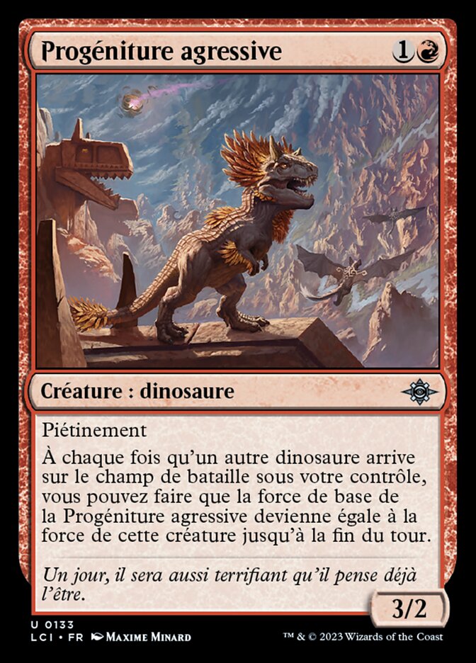 image Progéniture agressive