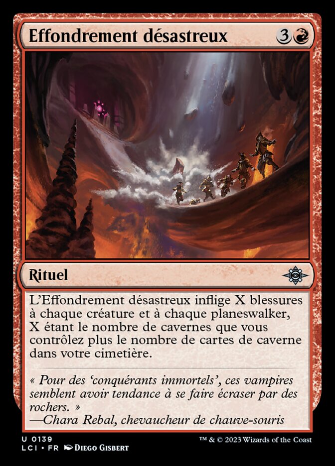 image Effondrement désastreux