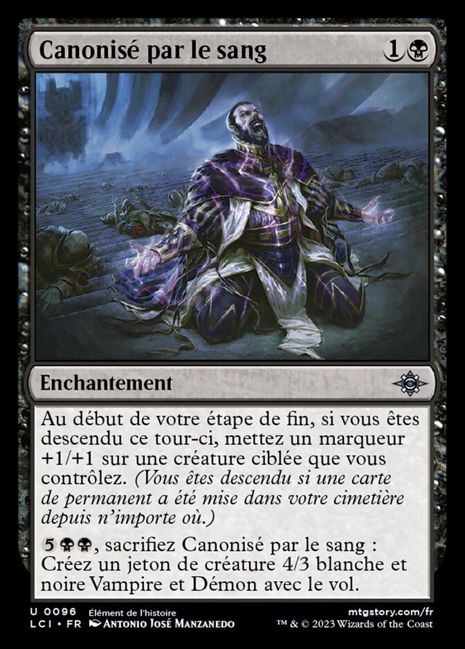 image Canonisé par le sang