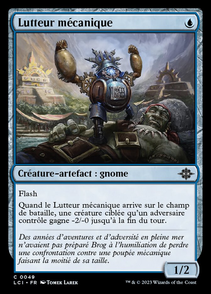 image Lutteur mécanique