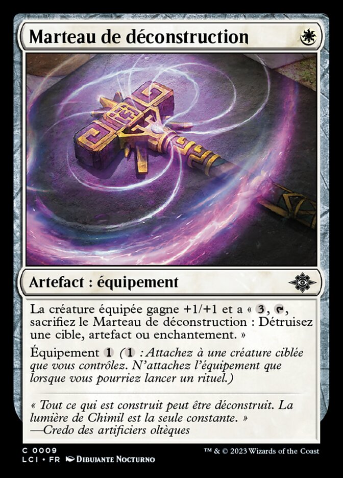 image Marteau de déconstruction