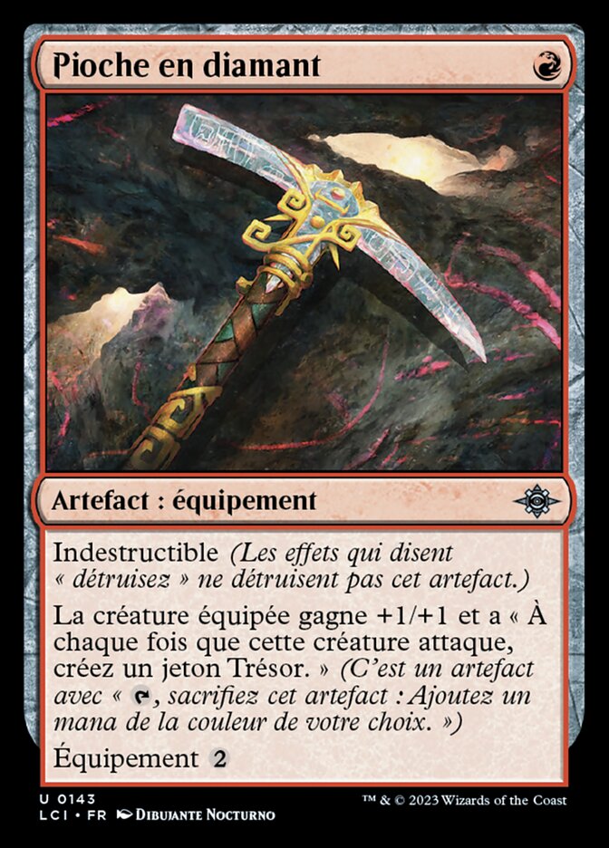 image Pioche en diamant