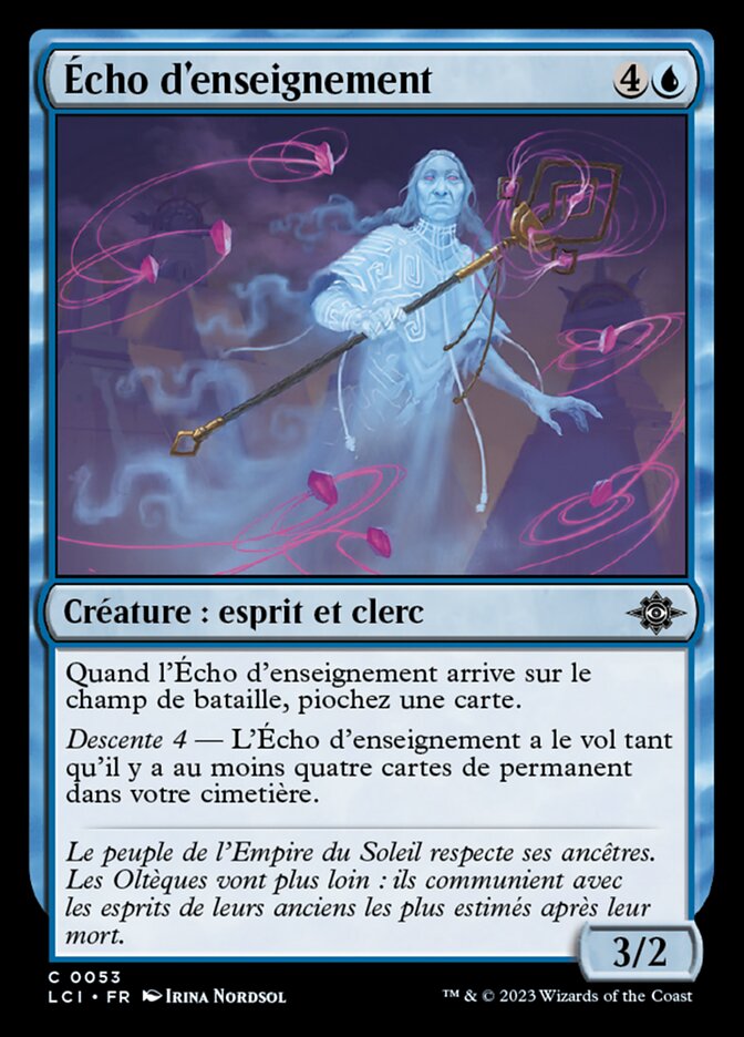 image Écho d'enseignement