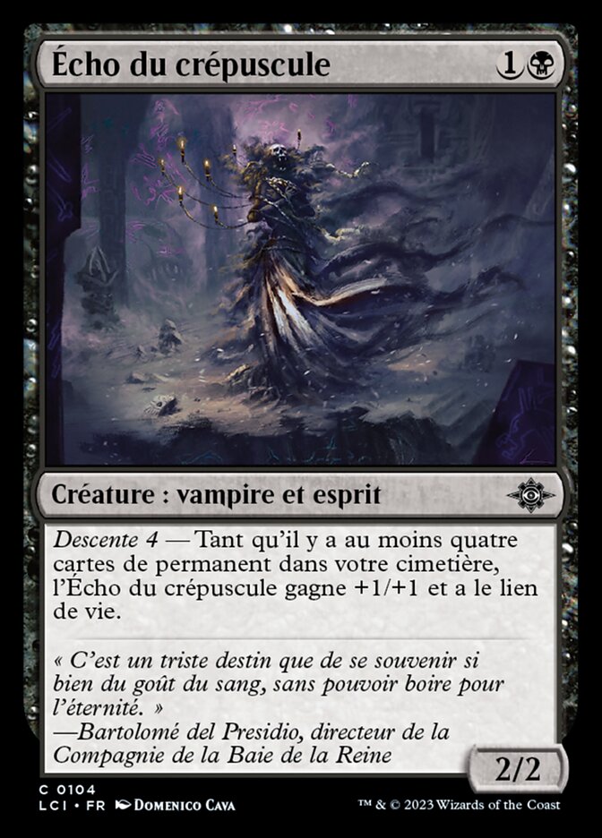 image Écho du crépuscule