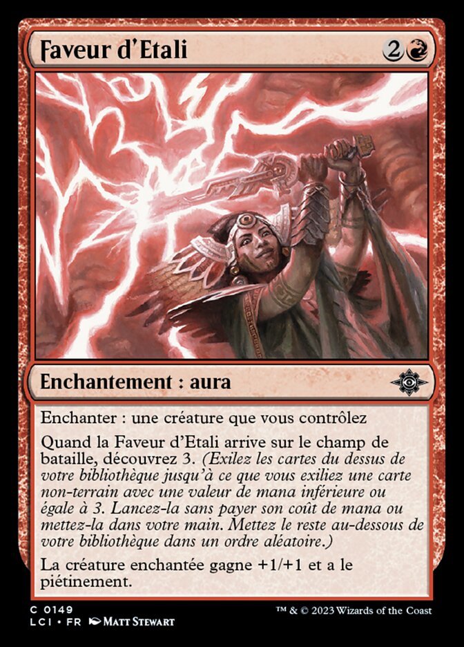 image Faveur d'Etali