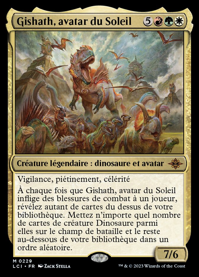 image Gishath, avatar du Soleil