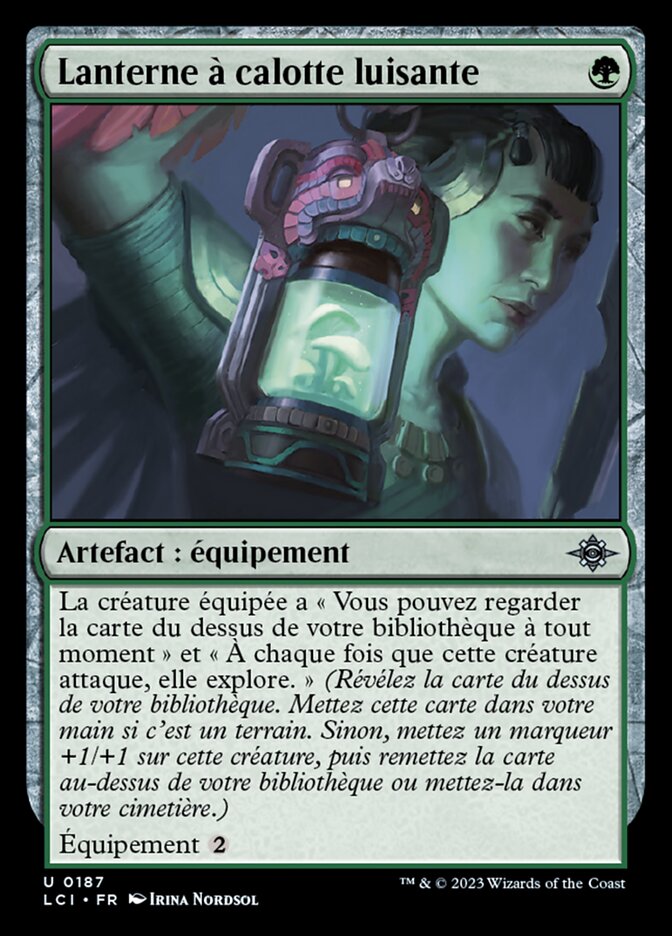 image Lanterne à calotte luisante