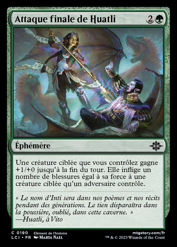 image Attaque finale de Huatli