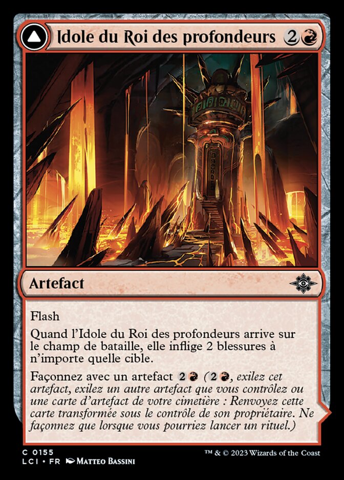 image Idol of the Deep King // Sovereign's Macuahuitl