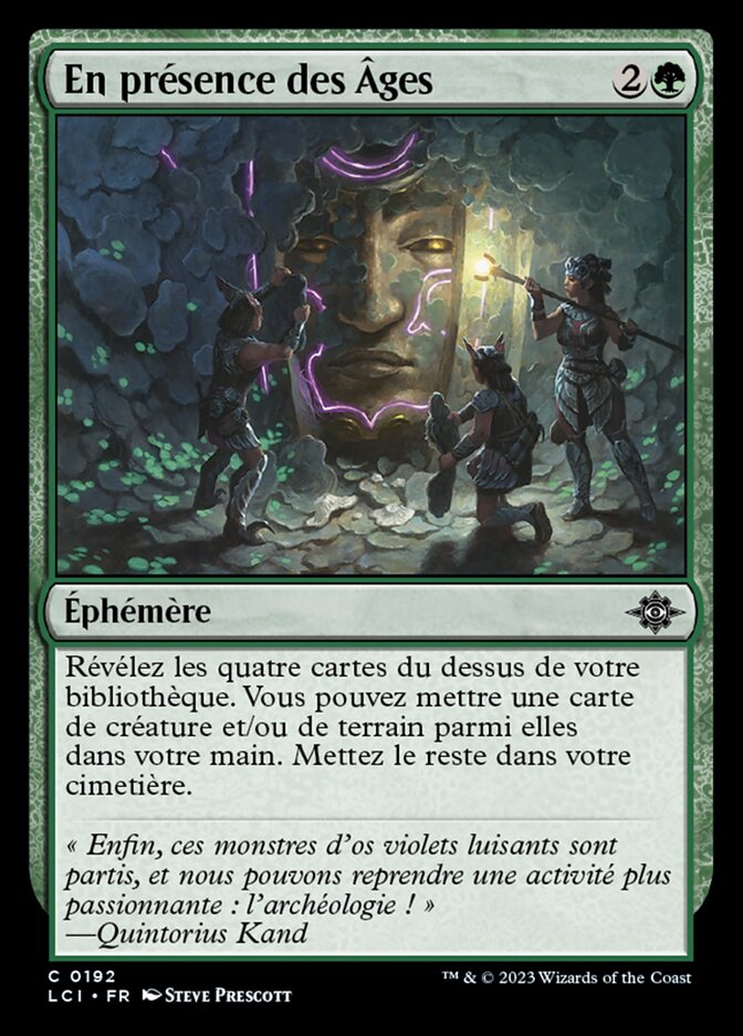 image En présence des Âges