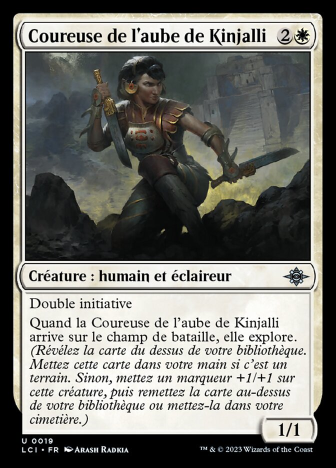 image Coureuse de l'aube de Kinjalli