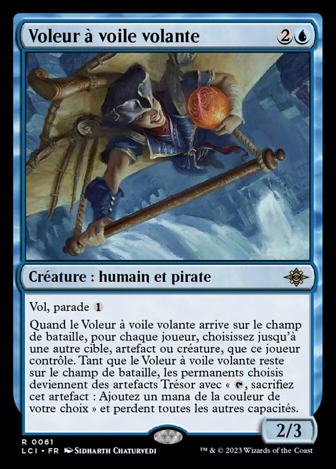 image Voleur à voile volante