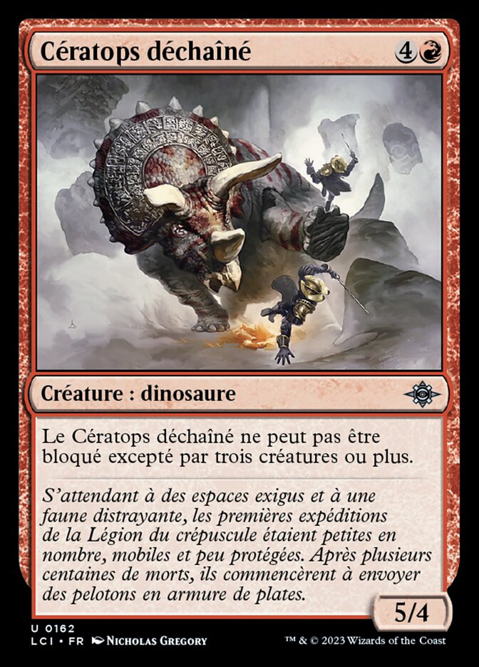 image Cératops déchaîné