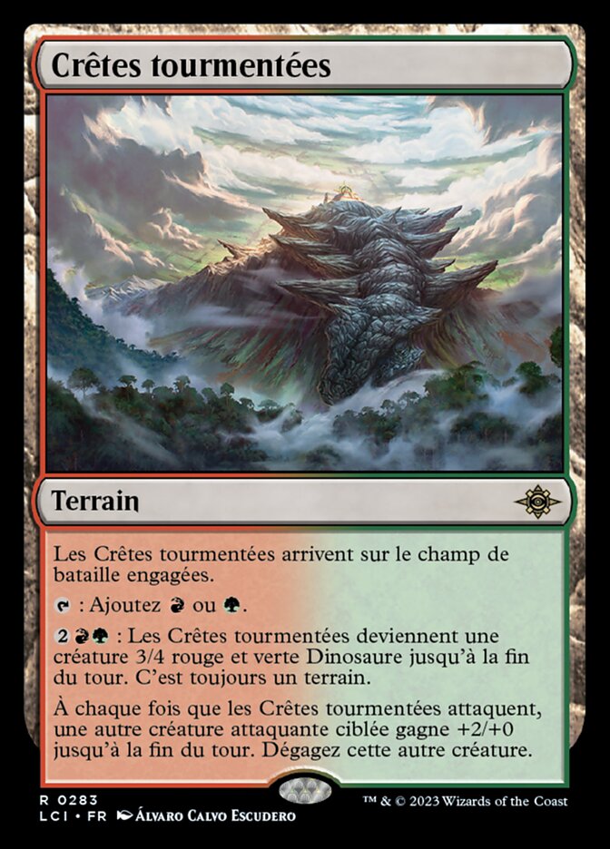 image Crêtes tourmentées