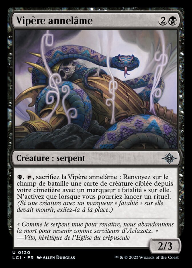 image Vipère annelâme