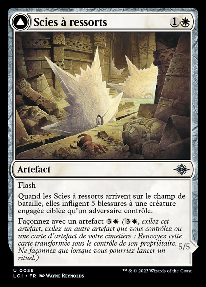 image Spring-Loaded Sawblades // Bladewheel Chariot