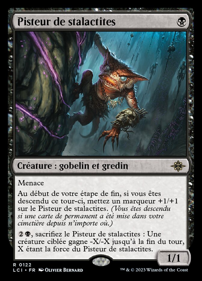 image Pisteur de stalactites