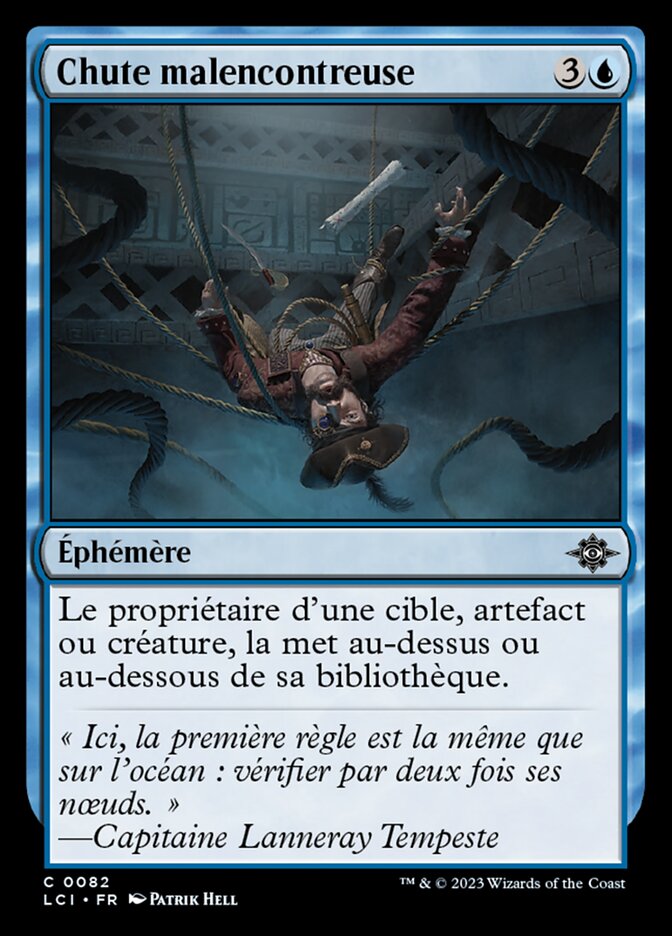 image Chute malencontreuse