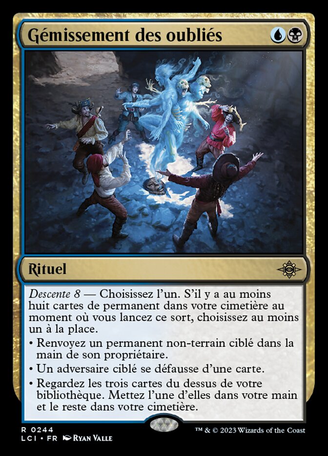 image Gémissement des oubliés