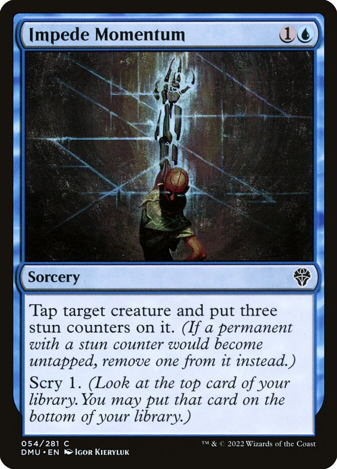 image Impede Momentum