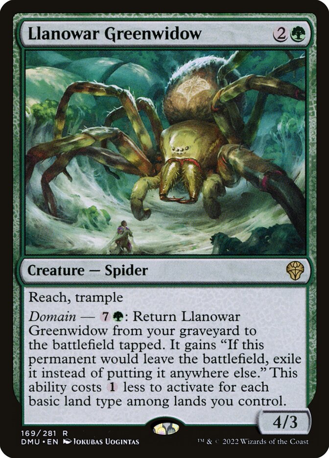 image Llanowar Greenwidow