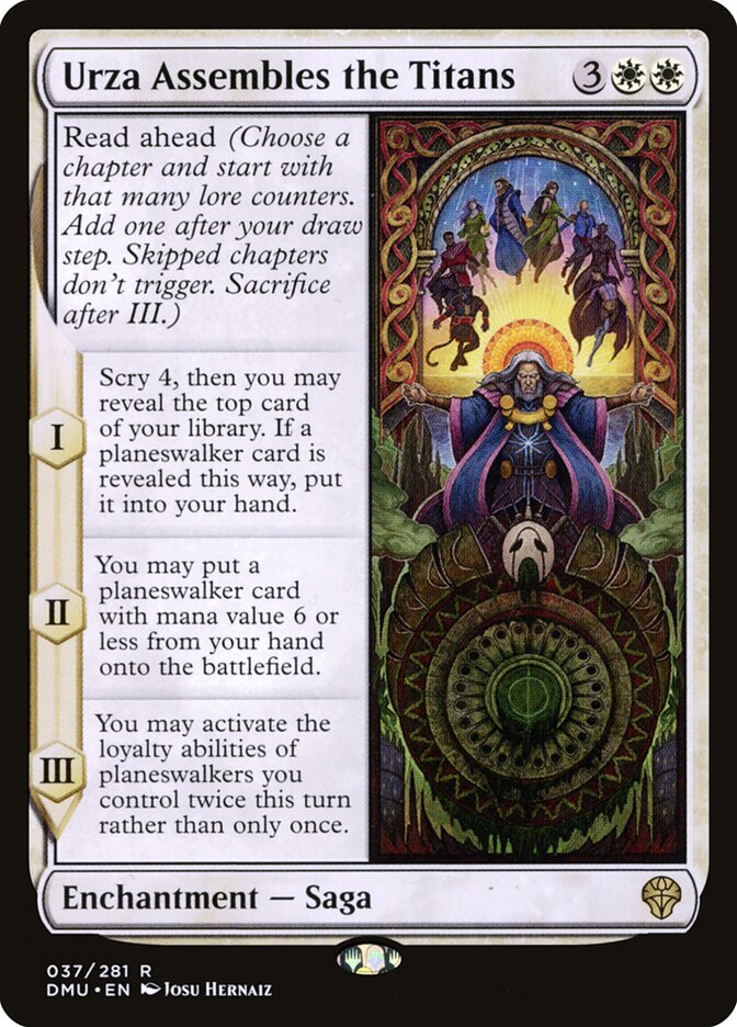image Urza Assembles the Titans