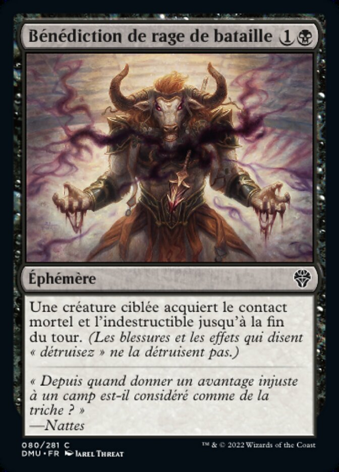 image Bénédiction de rage de bataille