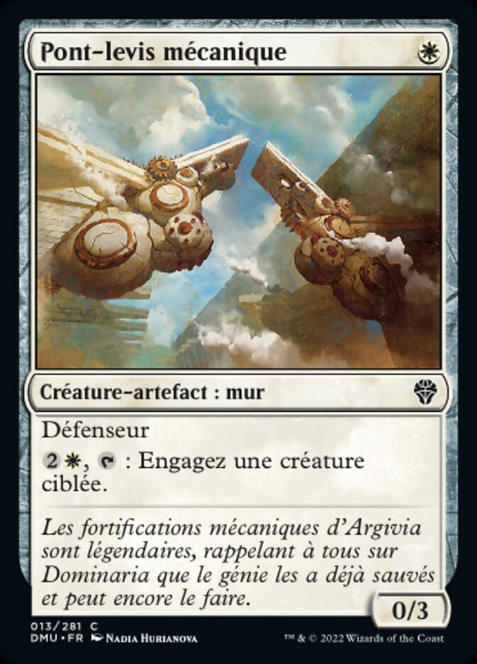 image Pont-levis mécanique