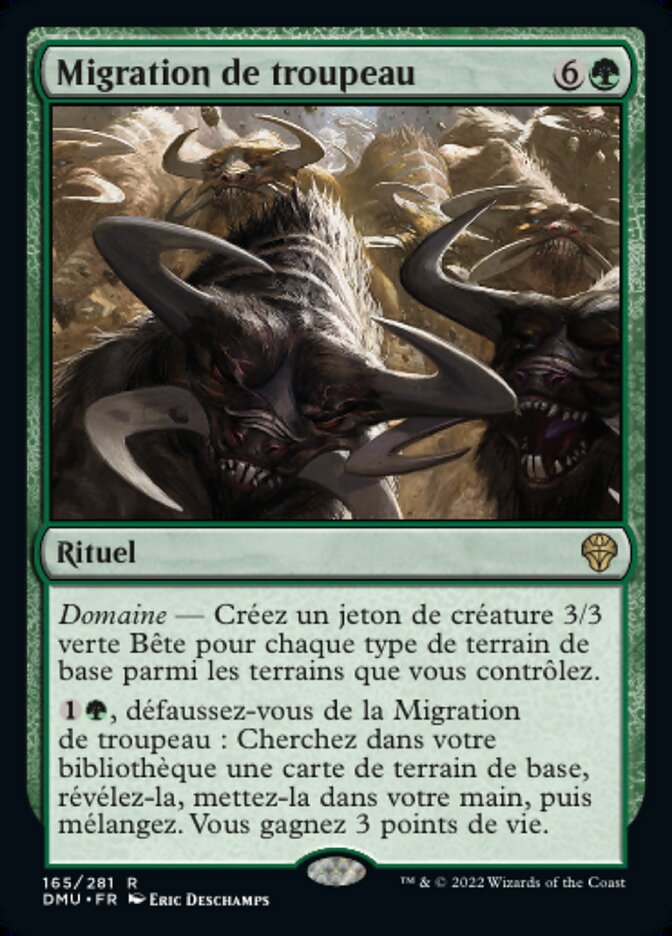 image Migration de troupeau