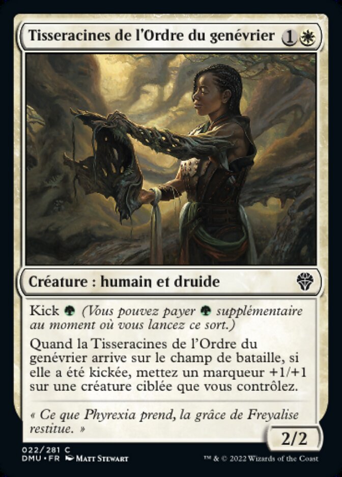 image Tisseracines de l'Ordre du genévrier