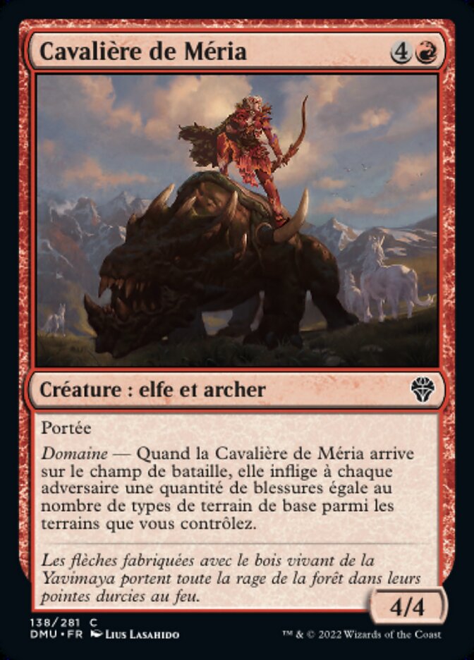 image Cavalière de Méria