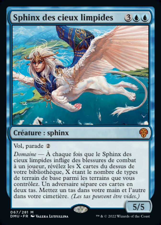 image Sphinx des cieux limpides