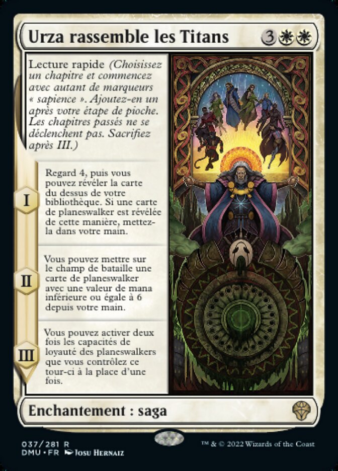 image Urza rassemble les Titans