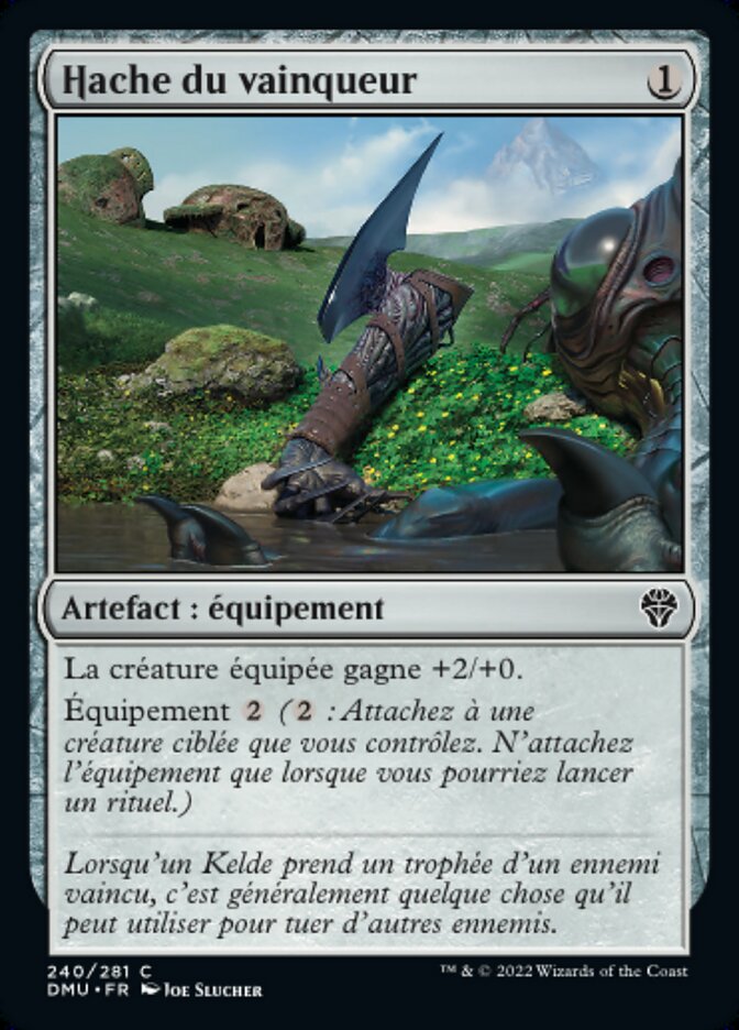 image Hache du vainqueur