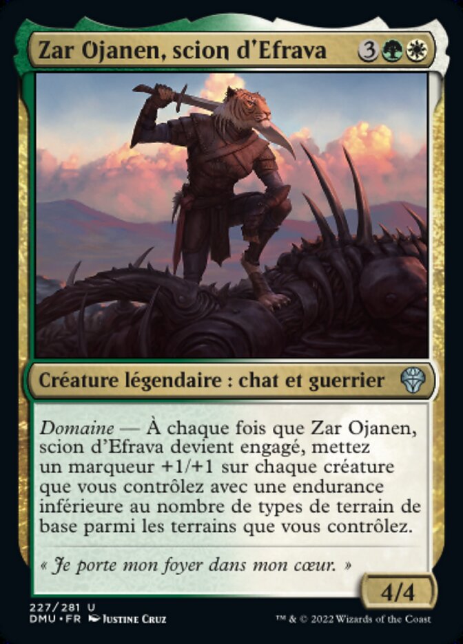 image Zar Ojanen, scion d'Efrava