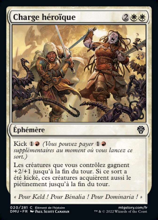 image Charge héroïque