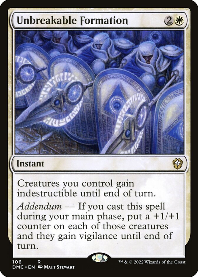 image Unbreakable Formation