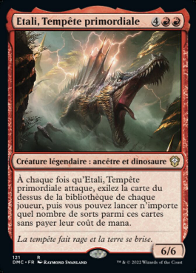 image Etali, Tempête primordiale
