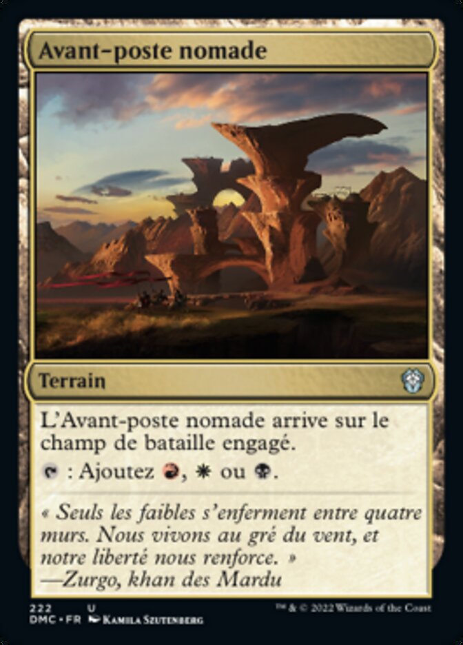 image Avant-poste nomade