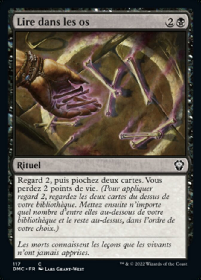 image Lire dans les os