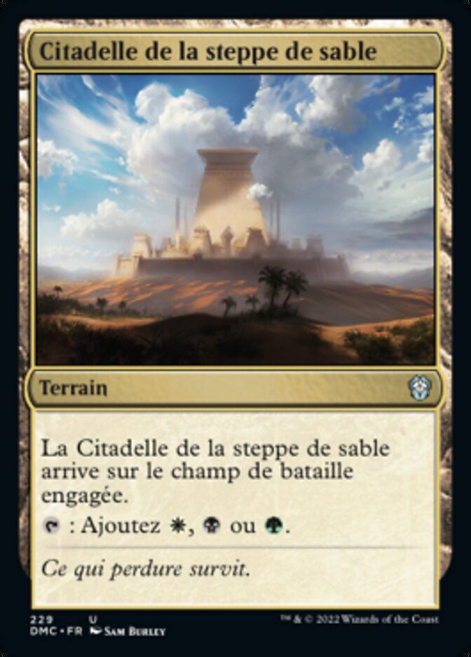 image Citadelle de la steppe de sable