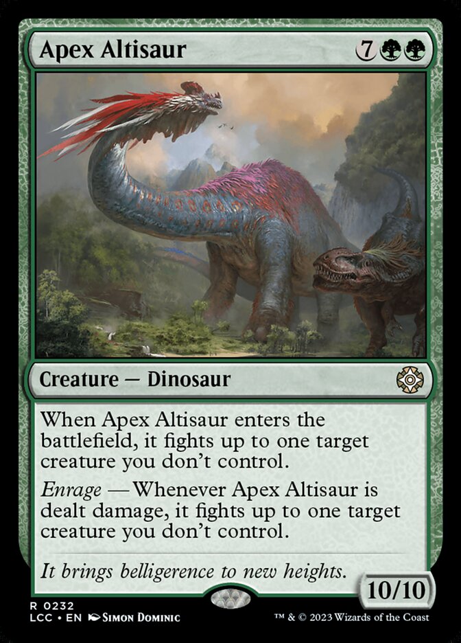image Apex Altisaur